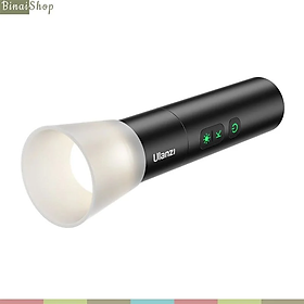 Ulanzi LM07 - Đèn Pin Chụp Ảnh Di Động Dành Cho Máy Ảnh Và Máy Quay, Chế Độ Zoom Sáng, Nhiệt Độ Màu 2000K-8000K - Hàng chính hãng