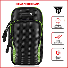 Đai Đeo Tay Chạy Bộ, Bao, Túi Đựng Điện Thoại Tới 6.5 Inch Cao Cấp Teement, Chạy Bộ, Tập Thể Dục, Thể Thao, Chống Thấm Nước , Ngăn Chặn Mồ Hôi Hiệu Quả, Có Jack Cắm Tay Nghe - Hàng Chính Hãng
